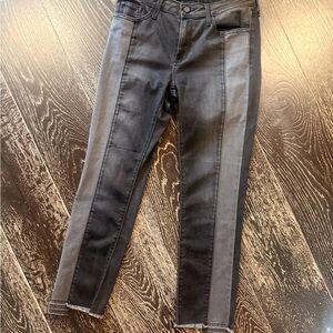 Stylish Black and Gray Women's Jeans